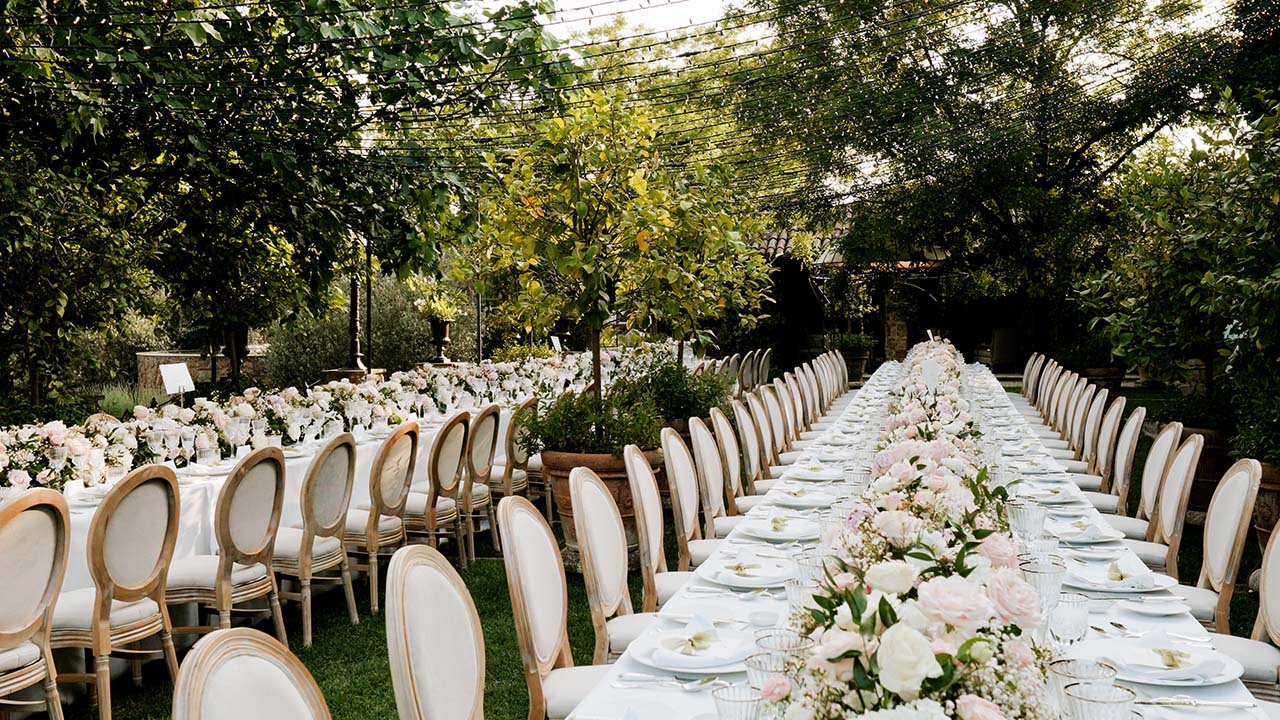 borgo santo pietro wedding table setting